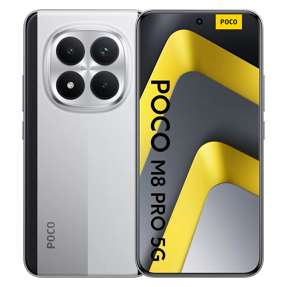 ΚΙΝΗΤΟ XIAOMI POCO M8 PRO 5G 6.83in 8GB/256GB DUAL SIM NFC SILVER GW