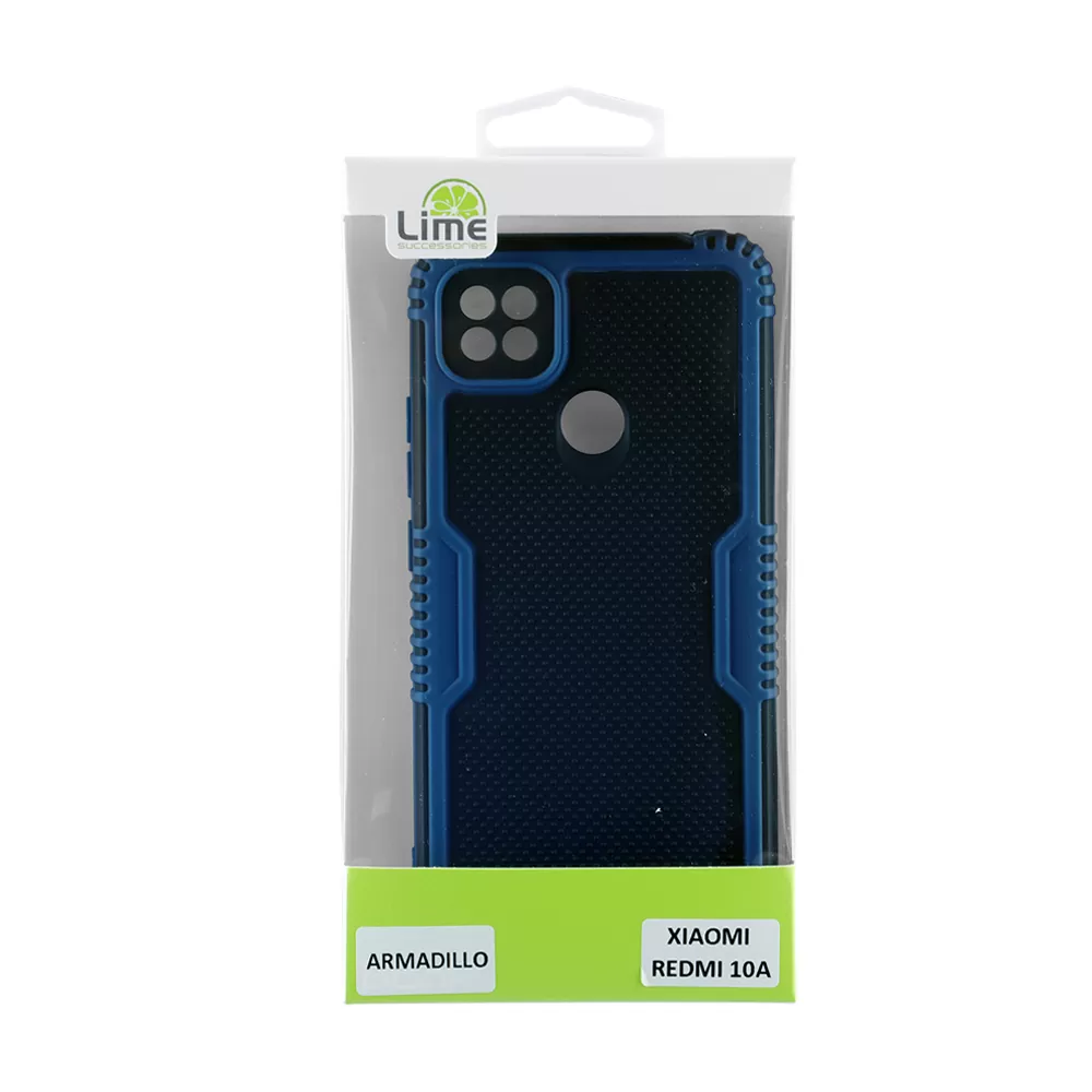 LIME ARMADILLO ΘΗΚΗ XIAOMI REDMI 10A 6.53in  FULL CAMERA PROTECTION BLUE - Image 3