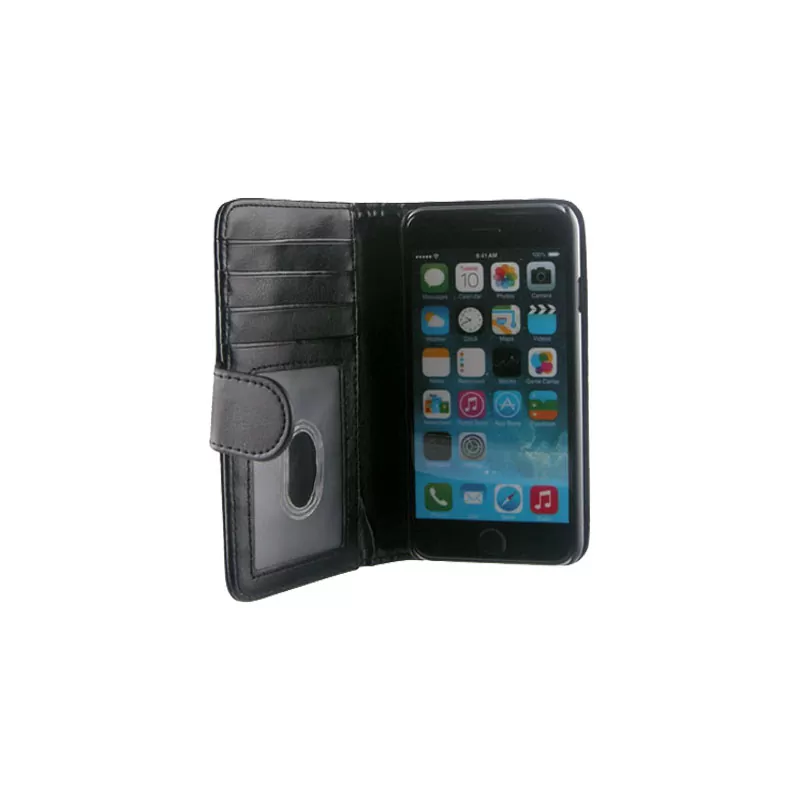 IDOL 1991 2IN1 WALLET ΘΗΚΗ IPHONE 6S/6 4.7in  BOOK+COVER BLACK - Image 4