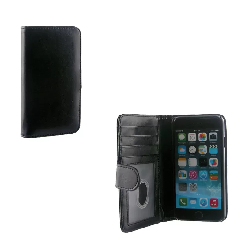 IDOL 1991 2IN1 WALLET ΘΗΚΗ IPHONE 6S/6 4.7in  BOOK+COVER BLACK - Image 3