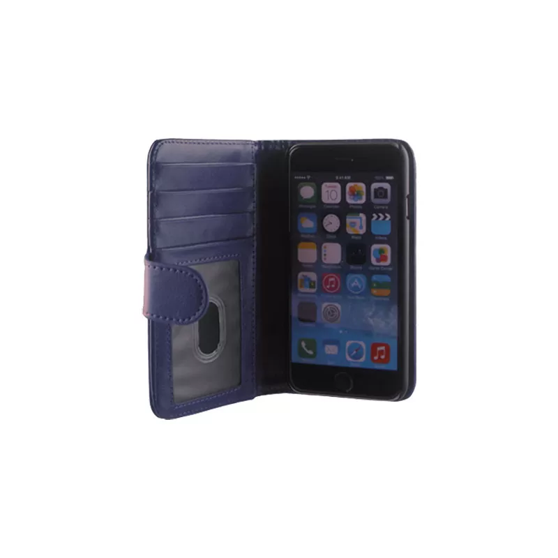 IDOL 1991 2IN1 WALLET ΘΗΚΗ IPHONE 6S/6 4.7in  BOOK+COVER BLUE - Image 4