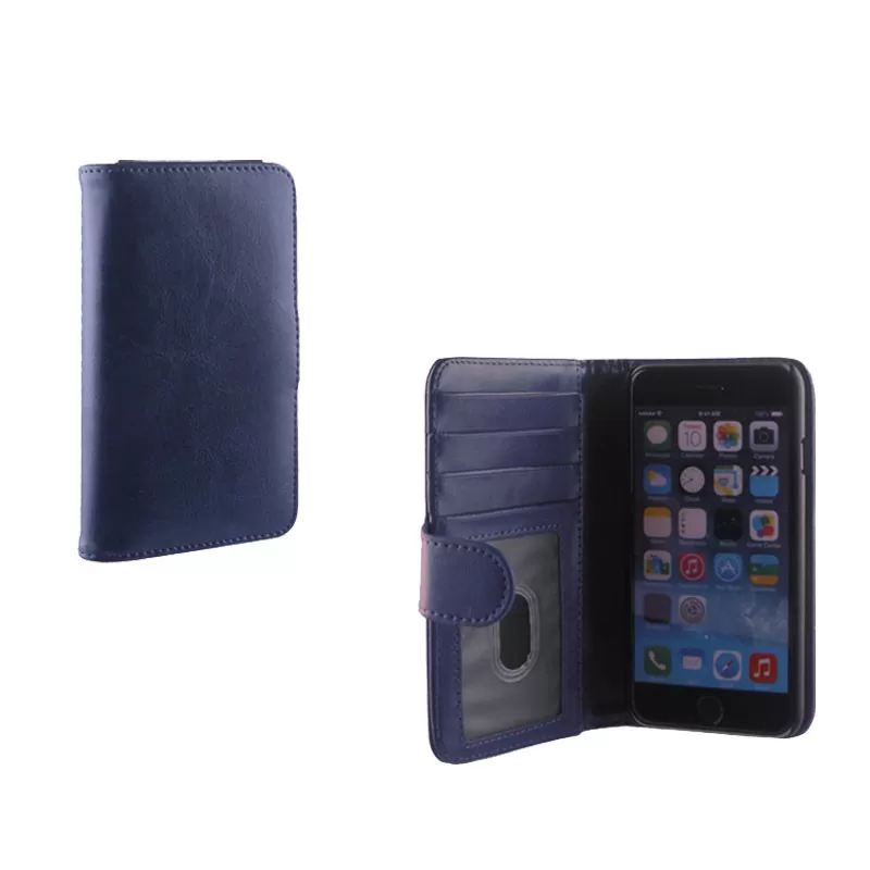 IDOL 1991 2IN1 WALLET ΘΗΚΗ IPHONE 6S/6 4.7in  BOOK+COVER BLUE - Image 3