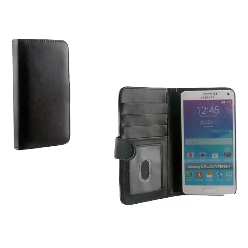 IDOL 1991 2IN1 WALLET ΘΗΚΗ SAMSUNG N910  BOOK+COVER BLACK - Image 3