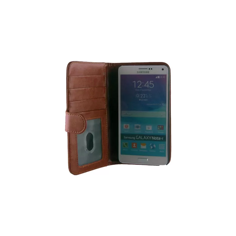 IDOL 1991 2IN1 WALLET ΘΗΚΗ SAMSUNG N910  BOOK+COVER CAMEL - Image 4