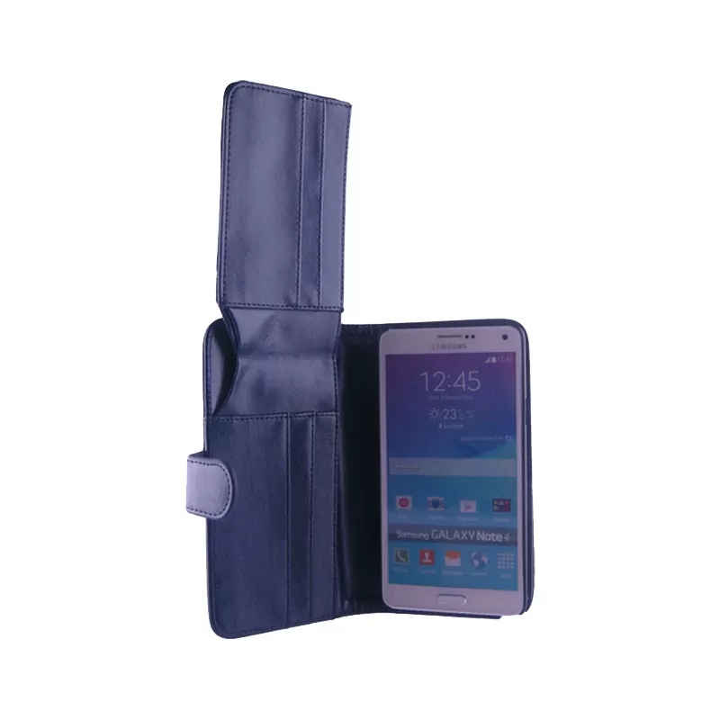 IDOL 1991 2IN1 BUSINESS WALLET ΘΗΚΗ SAMSUNG N910  BOOK+COVER BLUE - Image 4