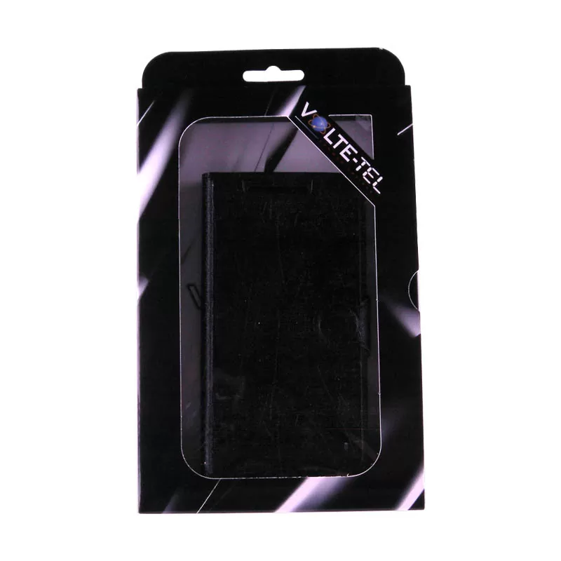 VOLTE-TEL ΘΗΚΗ HTC ONE M9 LINE LEATHER-TPU BOOK STAND BLACK - Image 3