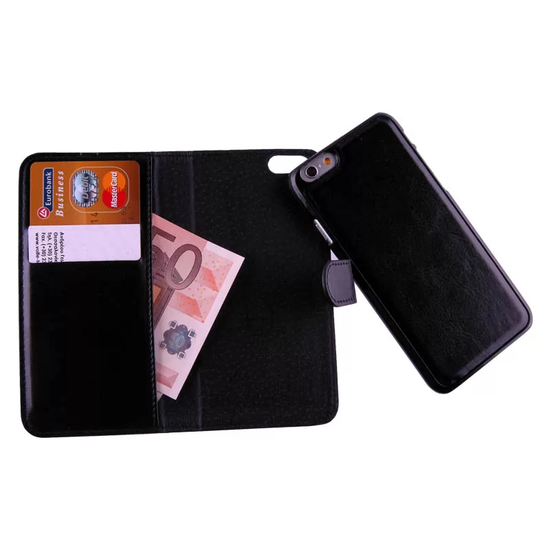 VOLTE-TEL 1991 2IN1 WALLET ΘΗΚΗ IPHONE 6S/6 4.7in  BOOK+COVER BLACK - Image 3