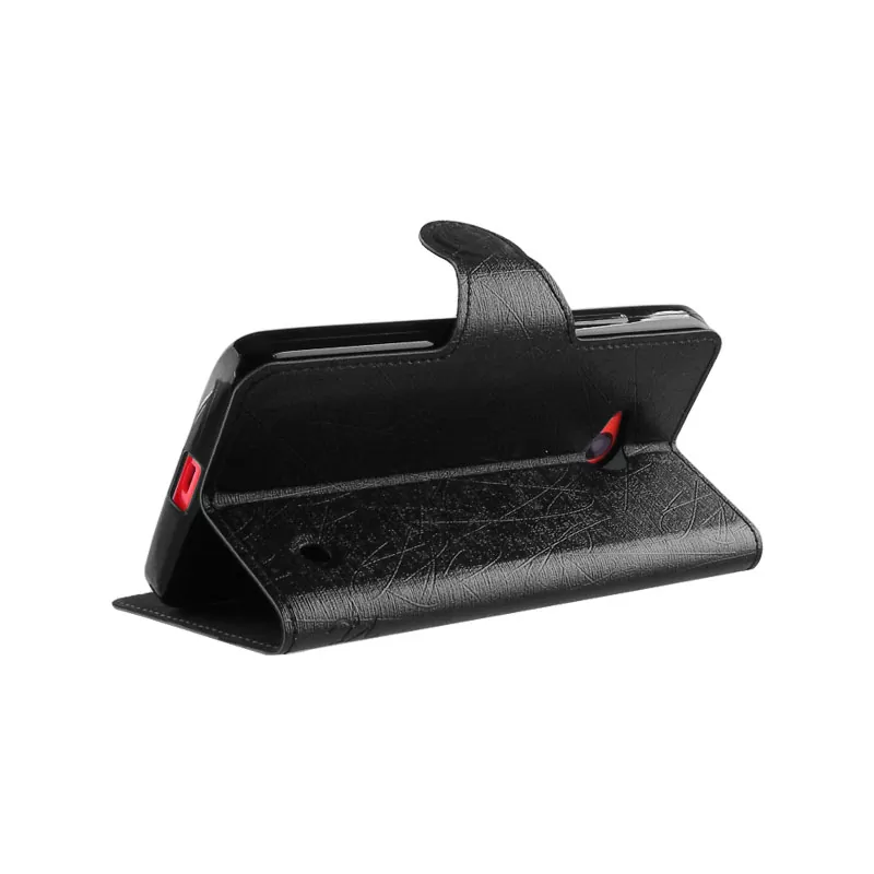 VOLTE-TEL ΘΗΚΗ MICROSOFT LUMIA 640 LINE LEATHER-TPU BOOK STAND BLACK - Image 4
