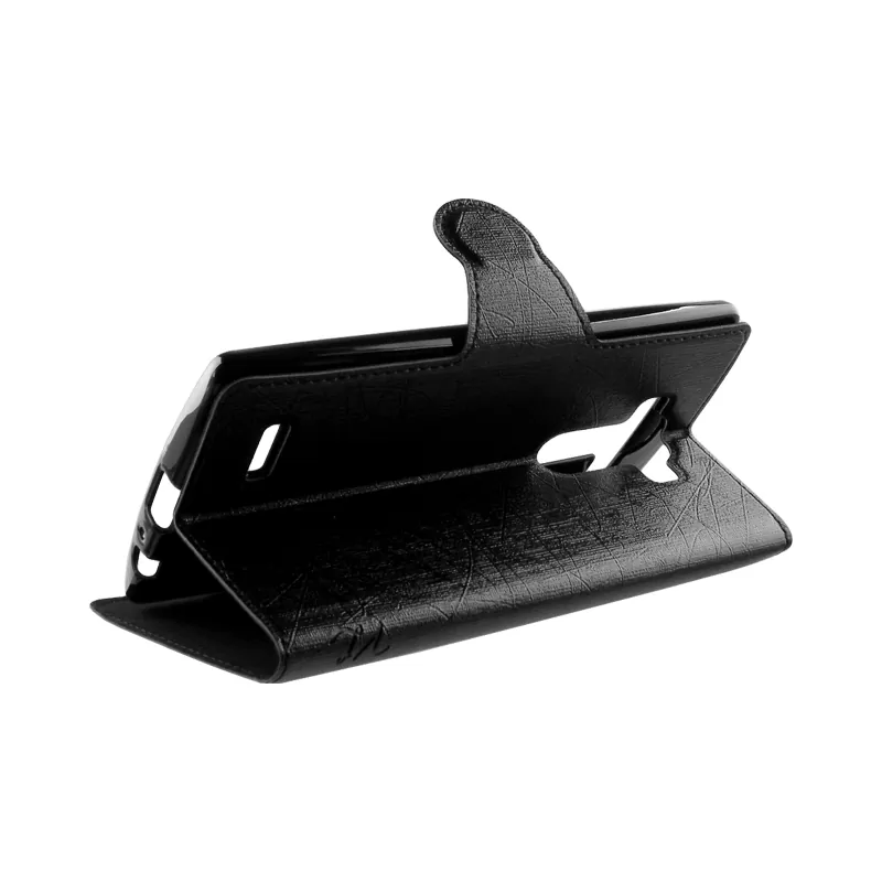 VOLTE-TEL ΘΗΚΗ LG G4 H815 LINE LEATHER-TPU BOOK STAND BLACK - Image 4