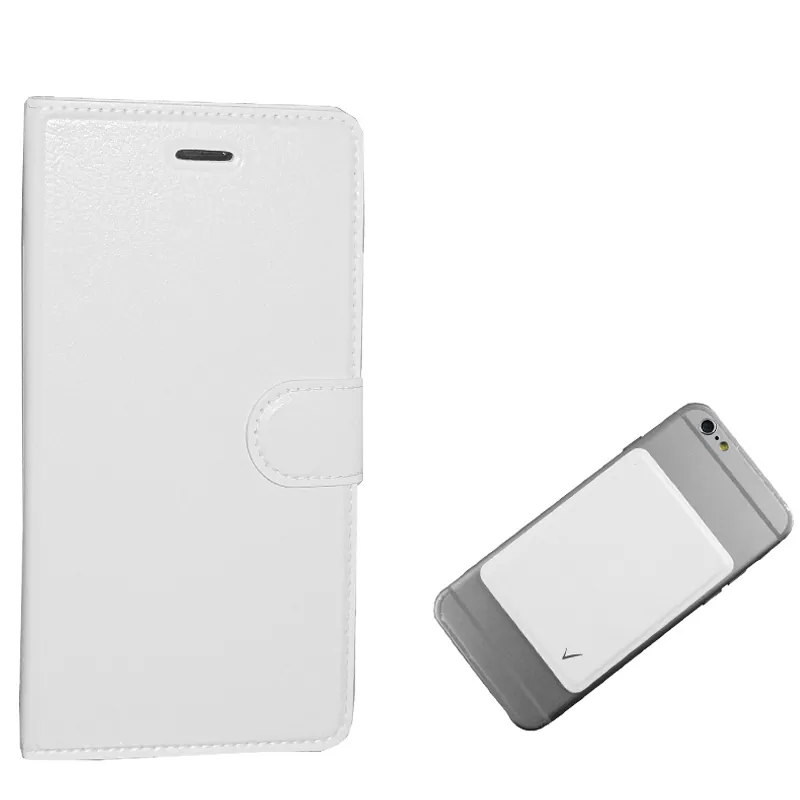 VOLTE-TEL ΘΗΚΗ UNIVERSAL 4.5"-5.1" LEATHER LINE BOOK 3M MAGNET WHITE - Image 5