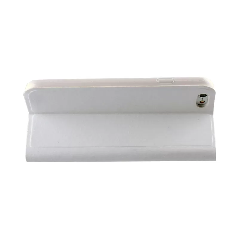 VOLTE-TEL ΘΗΚΗ IPHONE 6S/6 4.7" LEATHER-TPU VIEW BOOK STAND WHITE - Image 2
