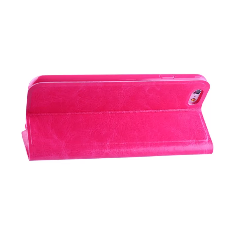 VOLTE-TEL ΘΗΚΗ IPHONE 6S/6 4.7" LEATHER-TPU VIEW BOOK STAND PINK - Image 2