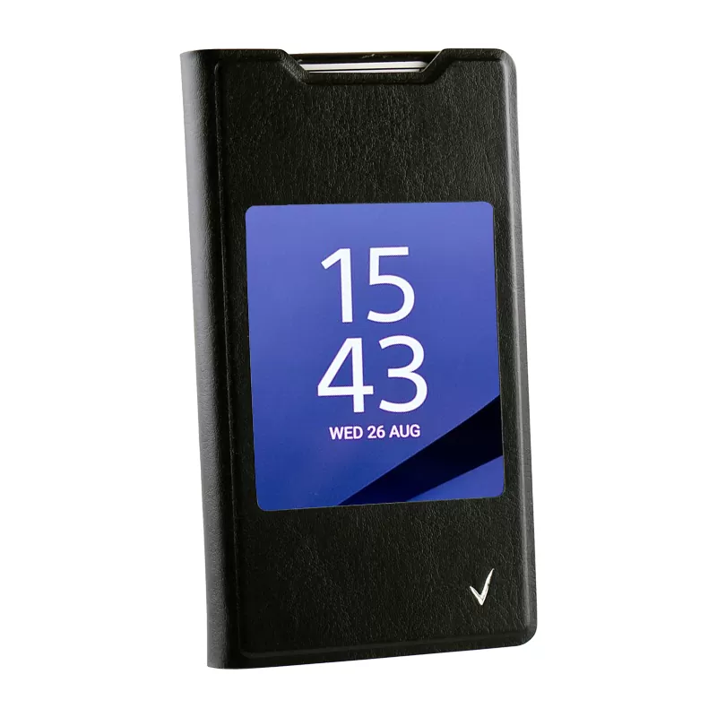 VOLTE-TEL ΘΗΚΗ SONY XPERIA Z5 E6653 LEATHER-TPU VIEW BOOK STAND BLACK - Image 7