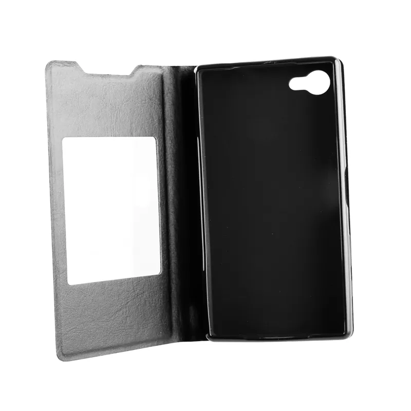 VOLTE-TEL ΘΗΚΗ SONY XPERIA Z5 E6653 LEATHER-TPU VIEW BOOK STAND BLACK - Image 5