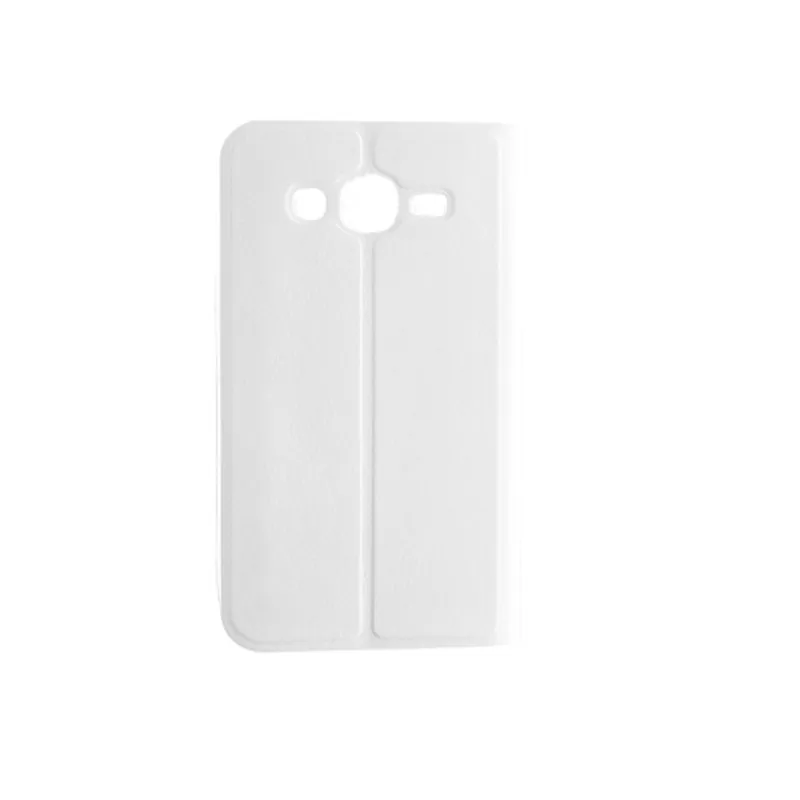 VOLTE-TEL ΘΗΚΗ SAMSUNG J5 J500 LEATHER-TPU VIEW BOOK STAND WHITE - Image 4