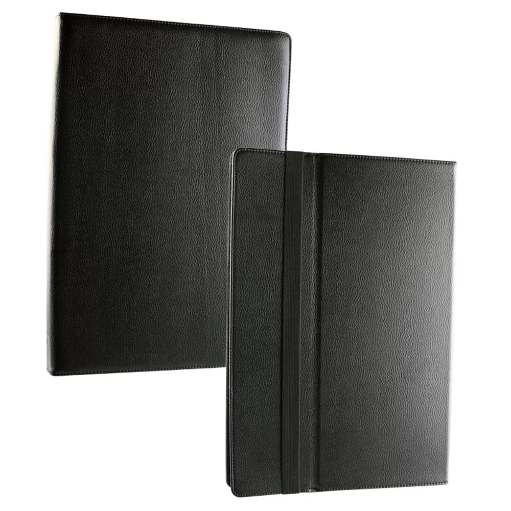 VOLTE-TEL LEATHER BOOK STAND ΘΗΚΗ TABLET 10.2in - 13.5in (33,8cm x 22,7cm) UNIVERSAL BLACK - Image 9