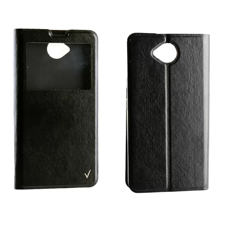 VOLTE-TEL ΘΗΚΗ MICROSOFT LUMIA 650 5.0" LEATHER-TPU VIEW BOOK STAND BLACK - Image 5