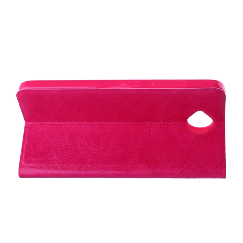 VOLTE-TEL LEATHER-TPU VIEW ΘΗΚΗ MICROSOFT LUMIA 650 5.0in BOOK STAND PINK - Image 6