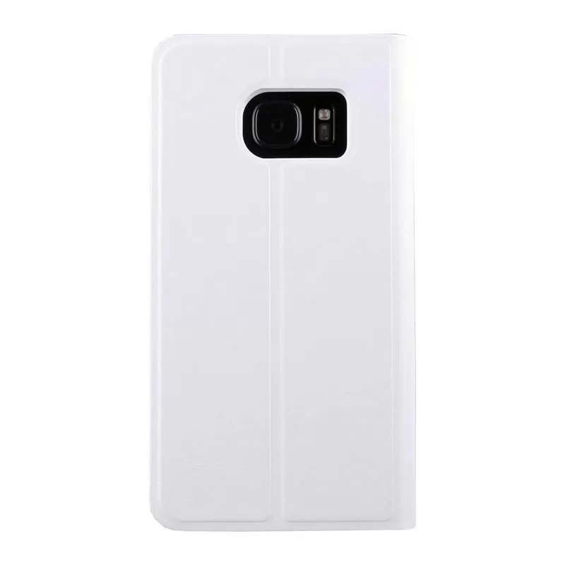 VOLTE-TEL LEATHER-TPU VIEW ΘΗΚΗ SAMSUNG S7 G930 5.1inBOOK STAND WHITE - Image 4