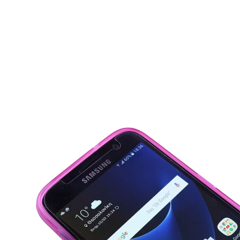 VOLTE-TEL SLIMCOLOR TPU ΘΗΚΗ SAMSUNG S7 G930 5.1in ΔΙΑΦΑΝΗ ΡΟΖ - Image 4