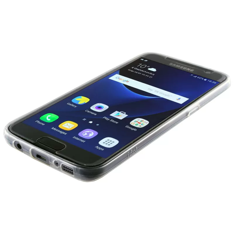 IDOL 1991 ULTRA THIN TPU ΘΗΚΗ SAMSUNG S7 G930 0.3mm ΔΙΑΦΑΝΗ - Image 4