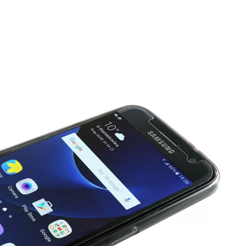 IDOL 1991 ULTRA THIN TPU ΘΗΚΗ SAMSUNG S7 G930 0.3mm ΔΙΑΦΑΝΗ ΓΚΡΙ - Image 3