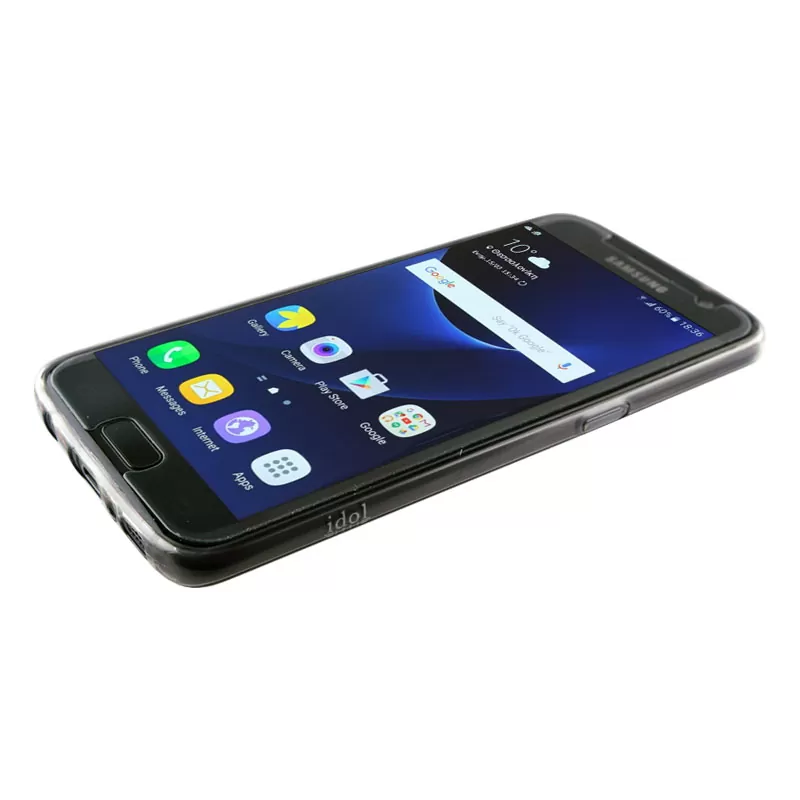 IDOL 1991 ULTRA THIN TPU ΘΗΚΗ SAMSUNG S7 G930 0.3mm ΔΙΑΦΑΝΗ ΓΚΡΙ - Image 2