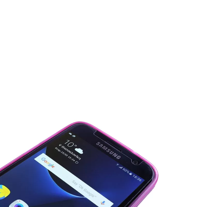 IDOL 1991 ULTRA THIN TPU ΘΗΚΗ SAMSUNG S7 G930 0.3mm ΔΙΑΦΑΝΗ ΡΟΖ - Image 5
