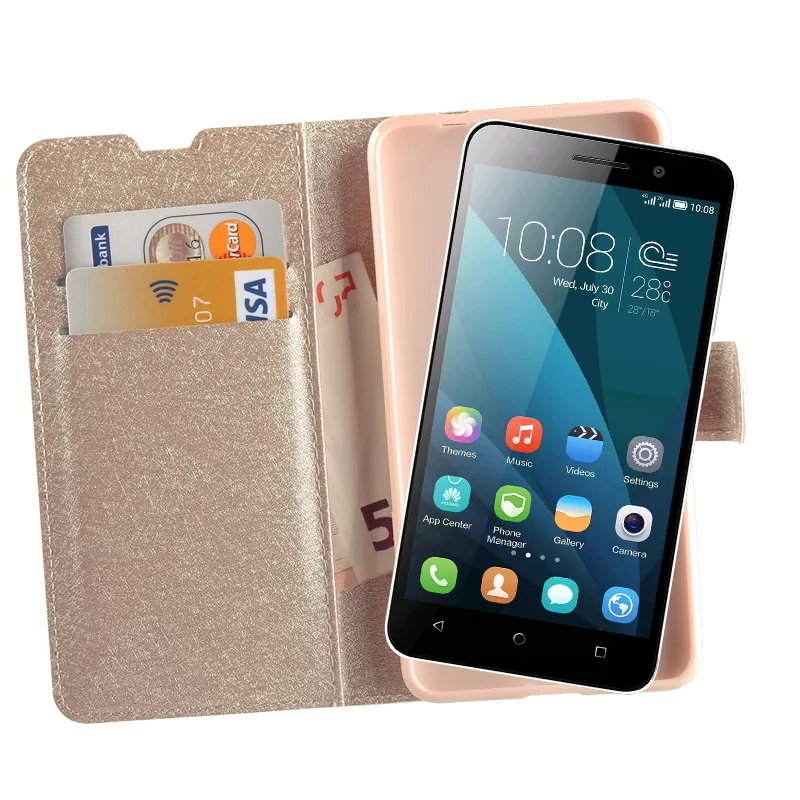 VOLTE-TEL LEATHER GOLD-TPU BOOK STAND ΘΗΚΗ HONOR 4X GLORY PLAY - Image 5