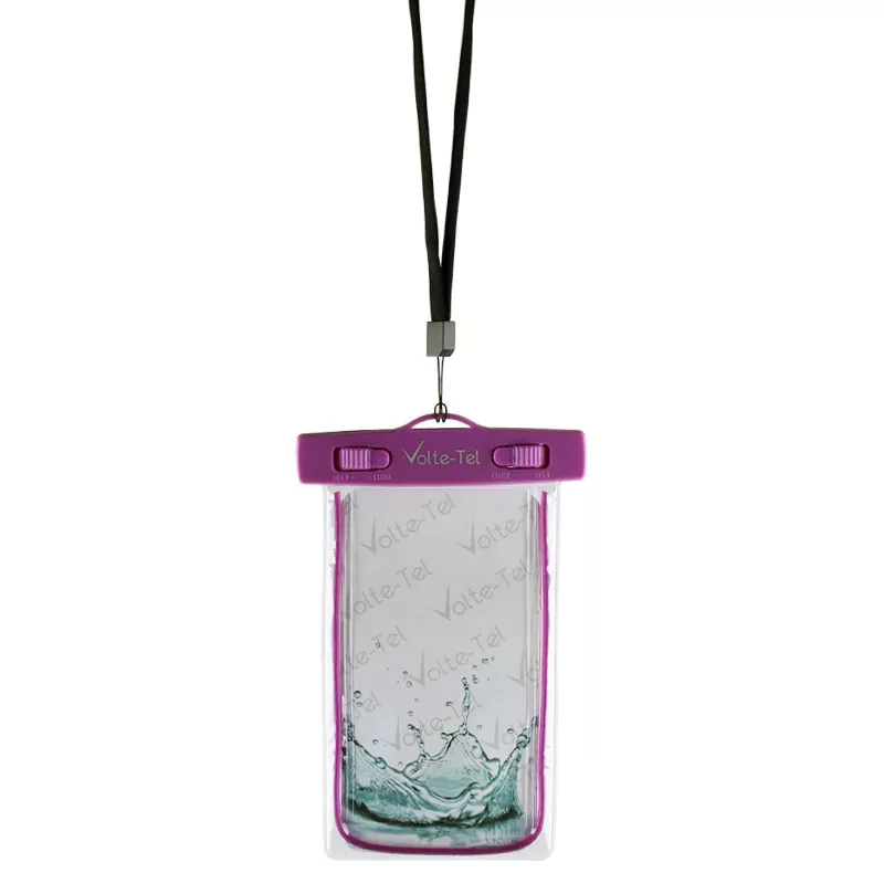 VOLTE-TEL SPORTS ARMBAND LUMINUS ΘΗΚΗ ΑΔΙΑΒΡΟΧΗ 2 IN 1 IPX8 30m MAX SIZE 14.2cm x 7.5cm (5.8in) PURPLE - Image 4