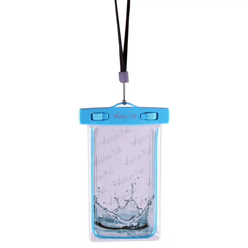 VOLTE-TEL SPORTS ARMBAND LUMINUS ΘΗΚΗ ΑΔΙΑΒΡΟΧΗ 2 IN 1 IPX8 30m MAX SIZE 16.3cm x 8.2cm (6.9in) BLUE - Image 4