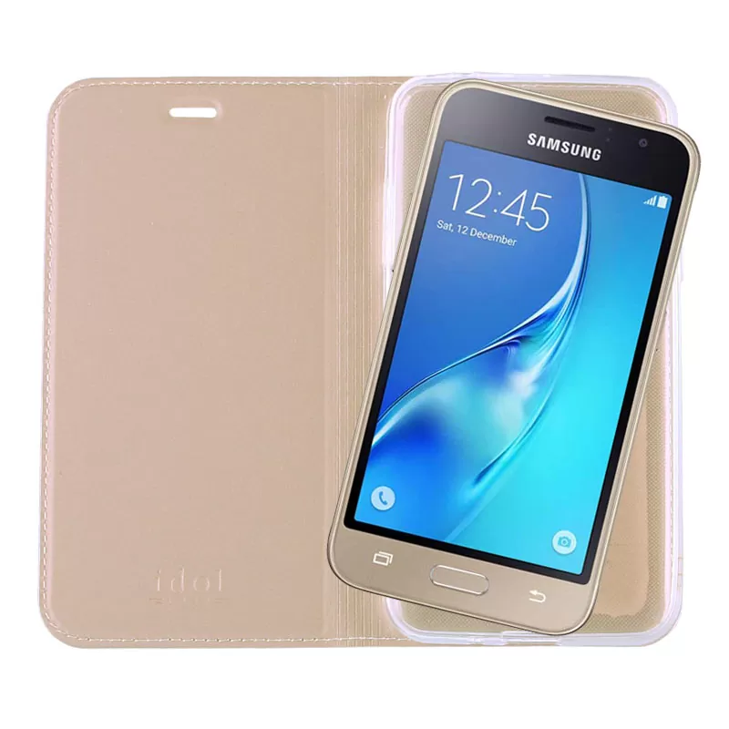 IDOL 1991 PRIME MAGNET BOOK STAND ΘΗΚΗ SAMSUNG J120 GOLD - Image 7