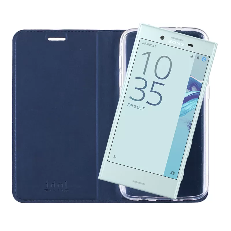 IDOL 1991 PRIME MAGNET BOOK STAND ΘΗΚΗ SONY XPERIA X COMPACT DARK BLUE - Image 5