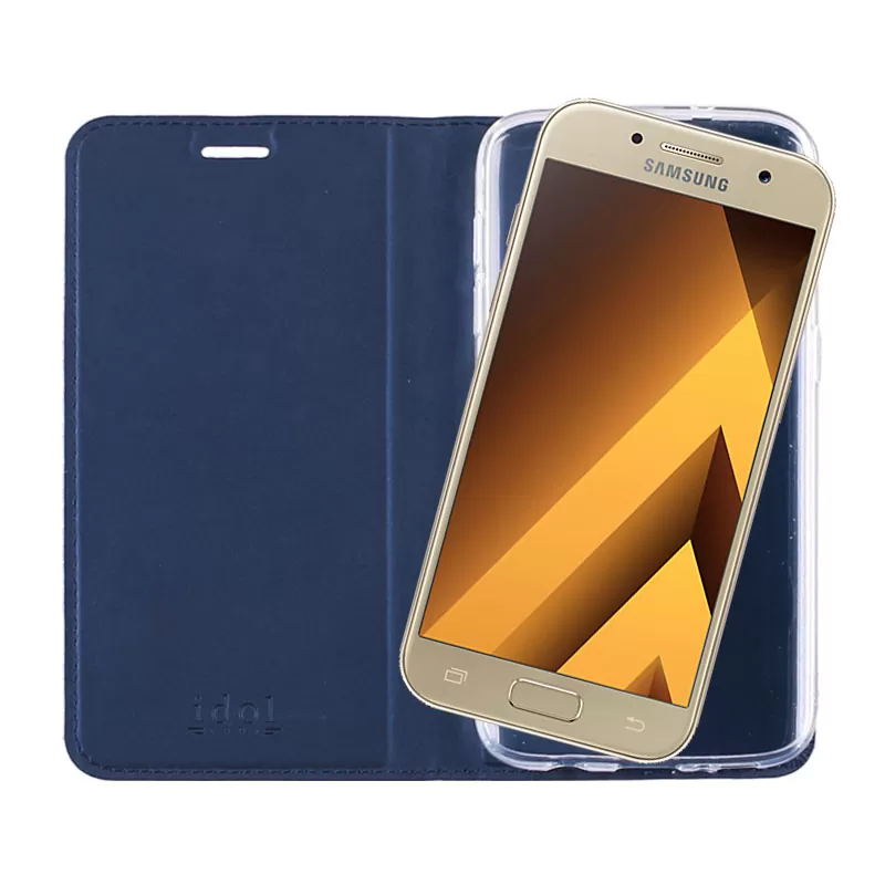 IDOL 1991 PRIME MAGNET BOOK STAND ΘΗΚΗ SAMSUNG A3 2017 A320 DARK BLUE - Image 7