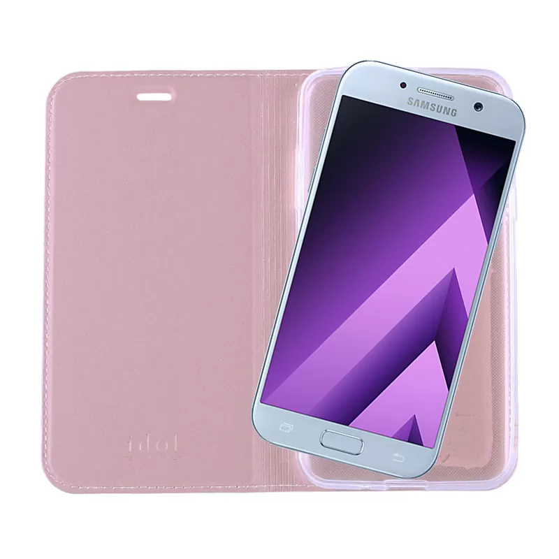IDOL 1991 PRIME MAGNET BOOK STAND ΘΗΚΗ SAMSUNG A5 2017 A520 ROSE GOLD - Image 7