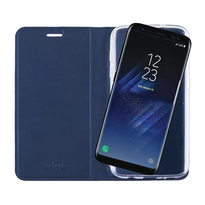 IDOL 1991 PRIME MAGNET BOOK STAND ΘΗΚΗ SAMSUNG S8 G950 DARK BLUE - Image 7