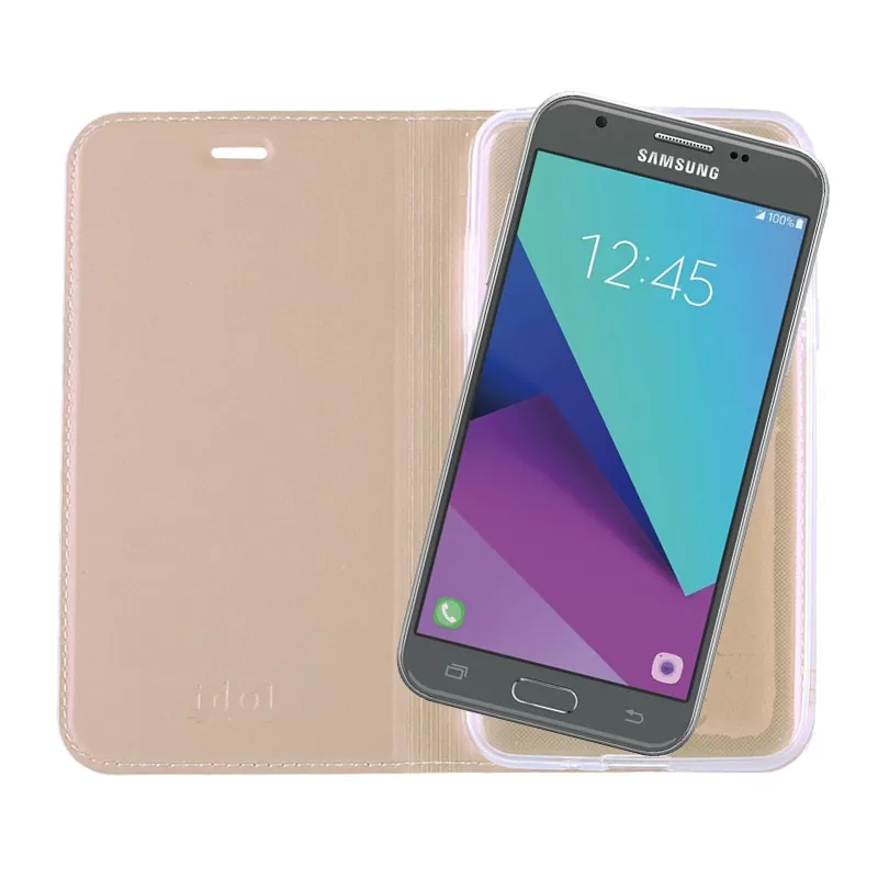 IDOL 1991 PRIME MAGNET BOOK STAND ΘΗΚΗ SAMSUNG J330 GOLD - Image 7