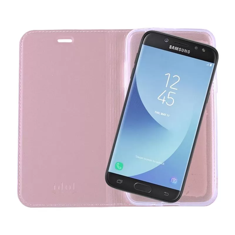 IDOL 1991 PRIME MAGNET BOOK STAND ΘΗΚΗ SAMSUNG J530 ROSE GOLD - Image 7