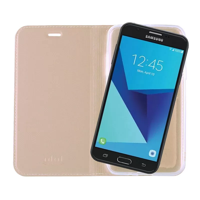 IDOL 1991 PRIME MAGNET BOOK STAND ΘΗΚΗ SAMSUNG J730 GOLD - Image 7