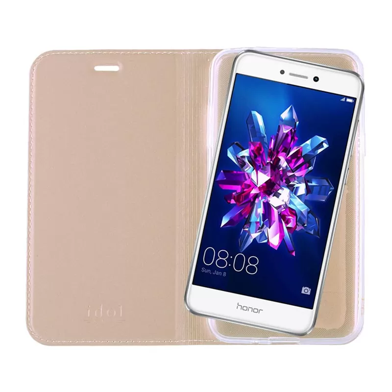 IDOL 1991 PRIME MAGNET BOOK STAND ΘΗΚΗ HUAWEI P9 LITE 2017 GOLD - Image 7