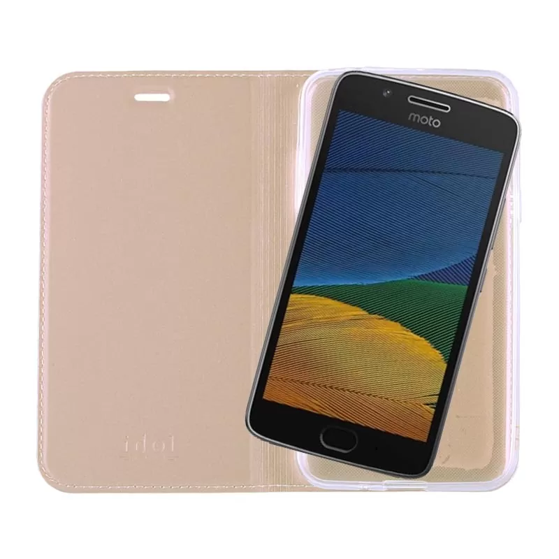 IDOL 1991 PRIME MAGNET BOOK STAND ΘΗΚΗ LENOVO MOTO G5 GOLD - Image 7