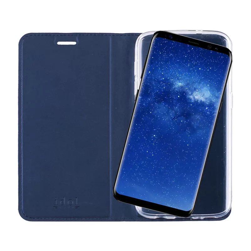 IDOL 1991 PRIME MAGNET BOOK STAND ΘΗΚΗ SAMSUNG NOTE 8 6.3in DARK BLUE - Image 7