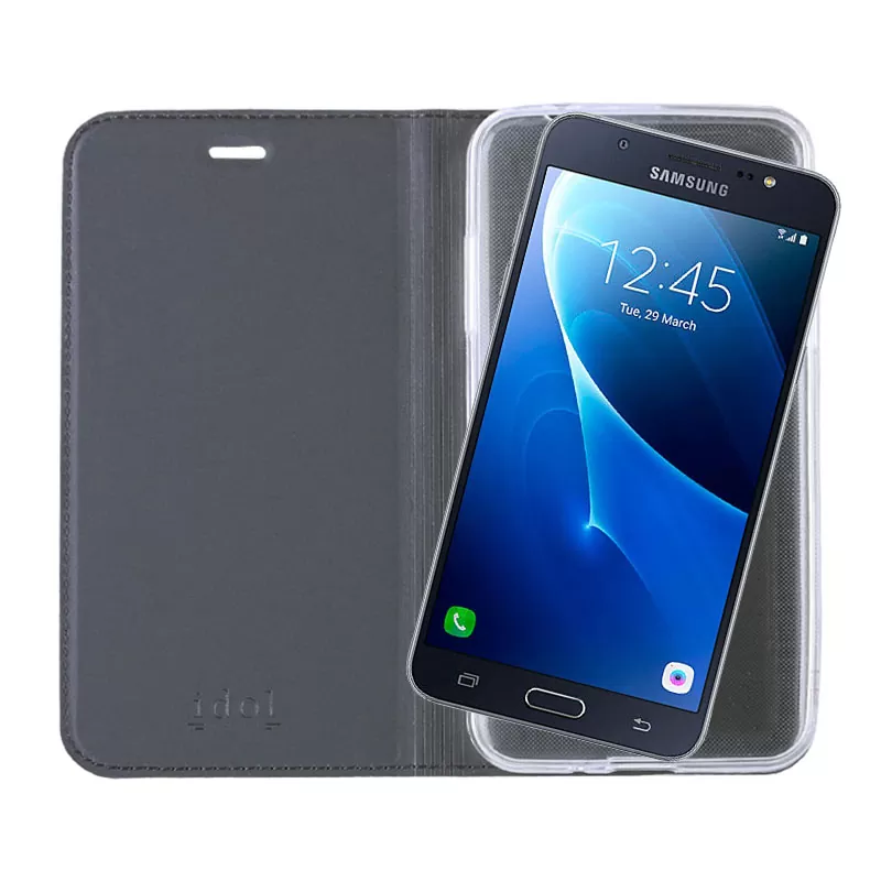 IDOL 1991 PRIME MAGNET BOOK STAND ΘΗΚΗ SAMSUNG J710 DARK GREY - Image 7