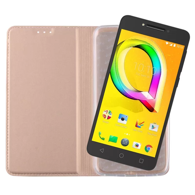 VOLTE-TEL MAGNET BOOK STAND ΘΗΚΗ ALCATEL MAGNET BOOK STAND A5 LED 5.2in GOLD - Image 5