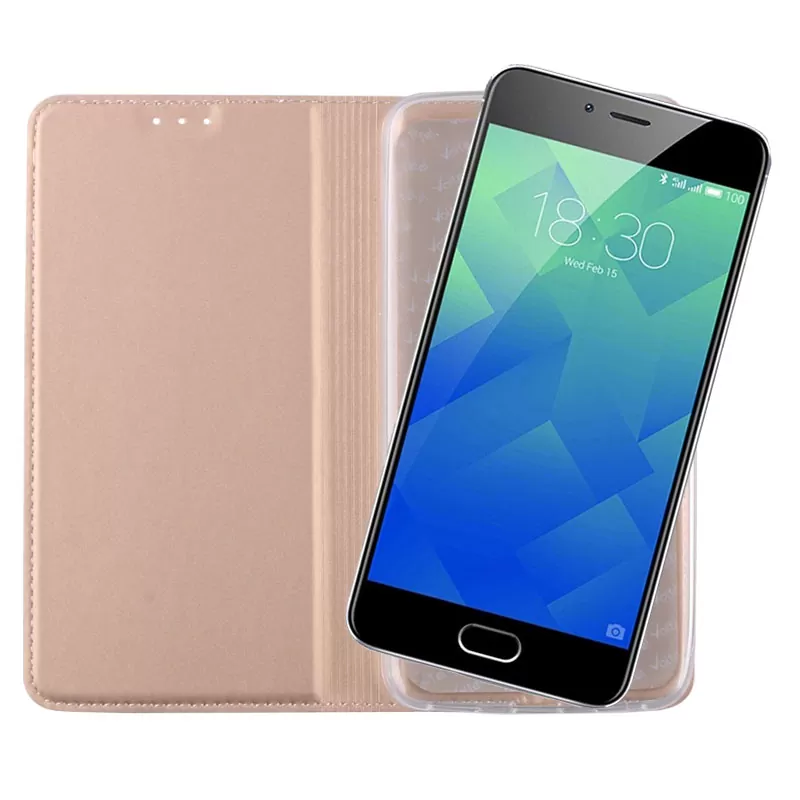 VOLTE-TEL MAGNET BOOK STAND ΘΗΚΗ MEIZU M5S 5.2in GOLD - Image 5