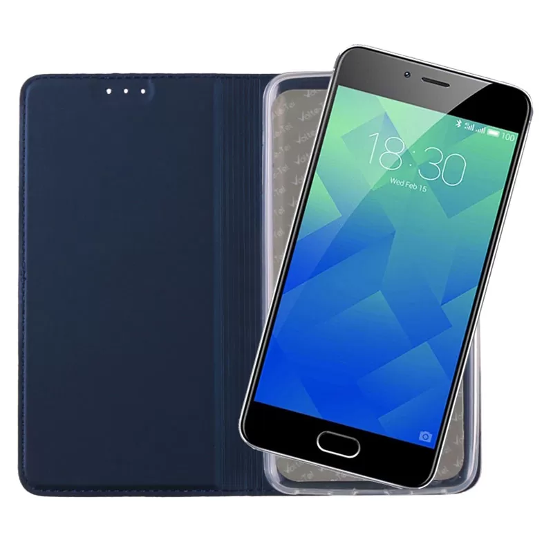 VOLTE-TEL MAGNET BOOK STAND ΘΗΚΗ MEIZU M5S 5.2in DARK BLUE - Image 5