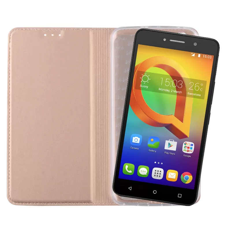 VOLTE-TEL MAGNET BOOK STAND ΘΗΚΗ ALCATEL MAGNET BOOK STAND A2 XL 6.0in GOLD - Image 5