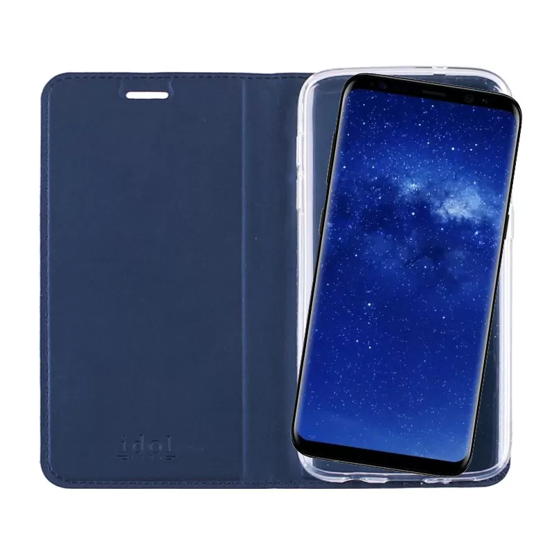 IDOL 1991 PRIME MAGNET BOOK STAND ΘΗΚΗ SAMSUNG S9 G960 DARK BLUE - Image 7