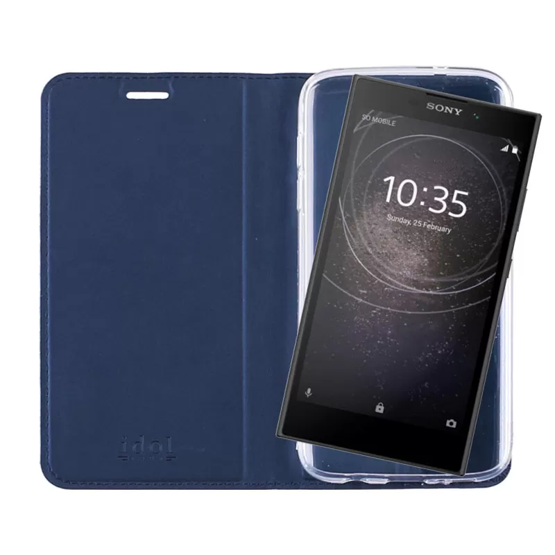 IDOL 1991 PRIME MAGNET BOOK STAND ΘΗΚΗ SONY XPERIA L2 5.5in DARK BLUE - Image 7