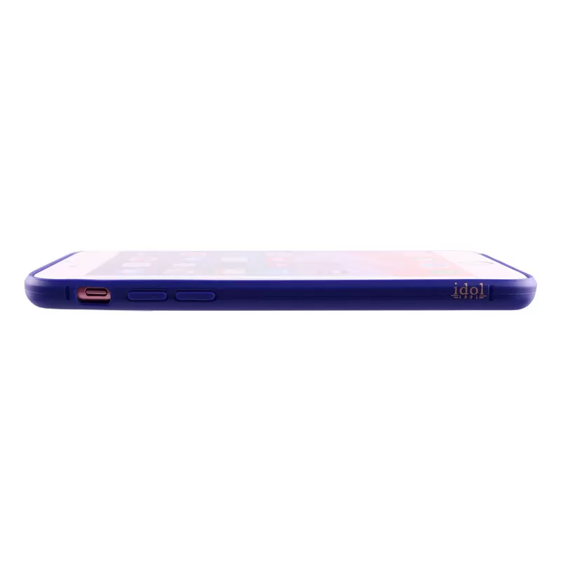 IDOL 1991 CARBON TPU ΘΗΚΗ IPHONE SE 2022/IPHONE SE 2020/IPHONE 8/7 4.7in  BLUE - Image 3